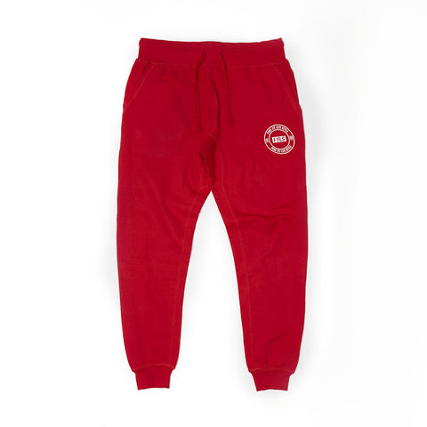 PFLS CREST JOGGERS - FIRE RED