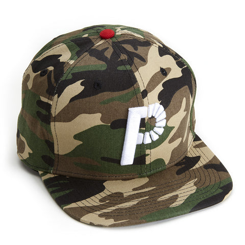 PFLS THE P SNAPBACK-CAMO